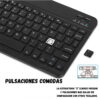Combo Mouse Teclado AN-030 Negro