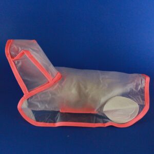 Impermeable traslucido para mascota Tal