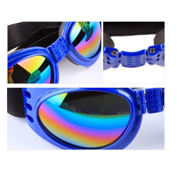 Gafas perro viaje moto proteje luz agua