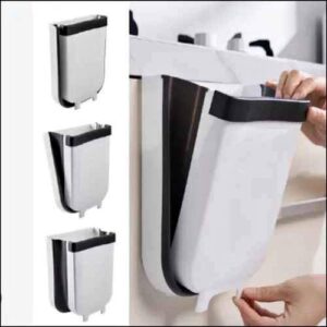 Basurero Plegable para Puertas en Plásti