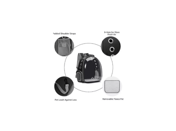 Morral Mochila Maleta Transparente