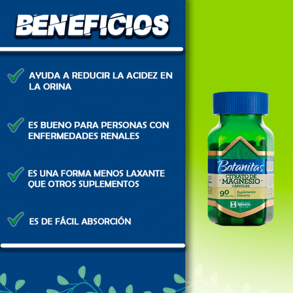 CITRATO DE MAGNESIO BOTANITAS