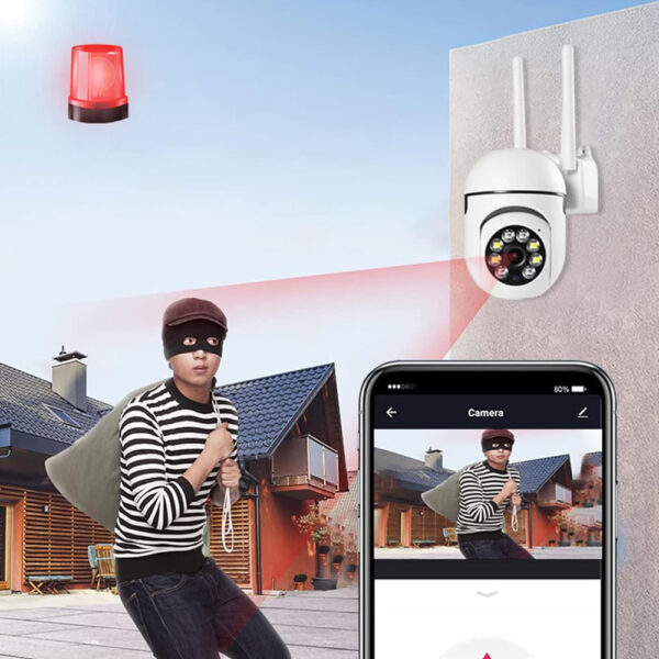 Camara IP 2 Antenas App V380 5G