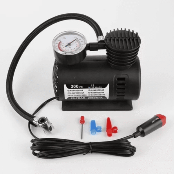 Combo Mini Compresor Aire 12v Y Linterna
