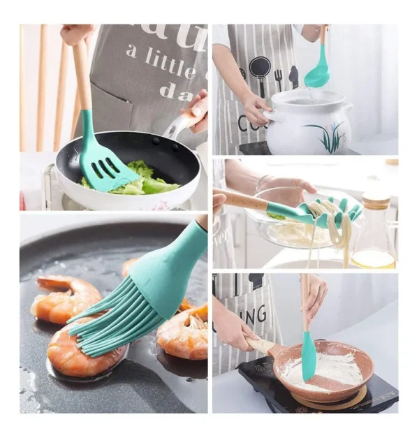 Set De Utensilios De Cocina 12 Piezas