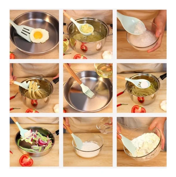 Set De Utensilios De Cocina 12 Piezas