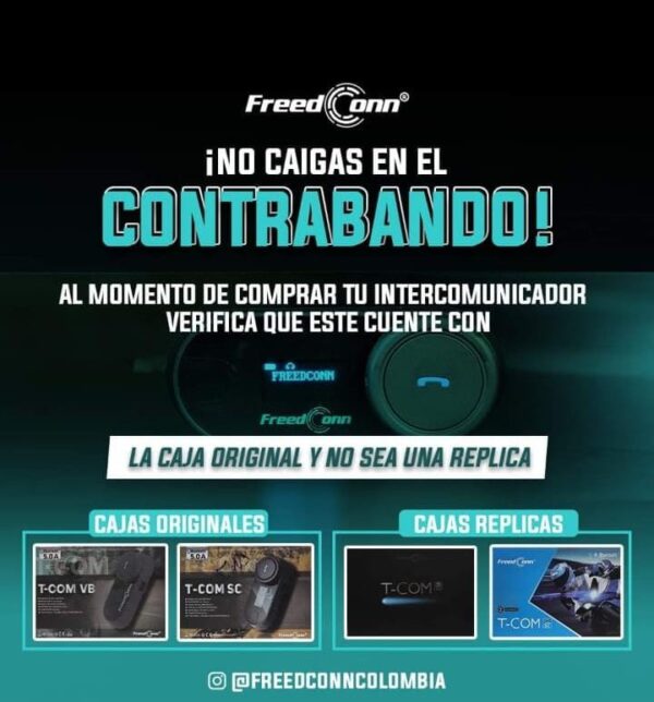 Intercomunicador moto Freedconn T-com Sc