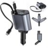 Cargador Carro 4 En 1 Carga de 120W